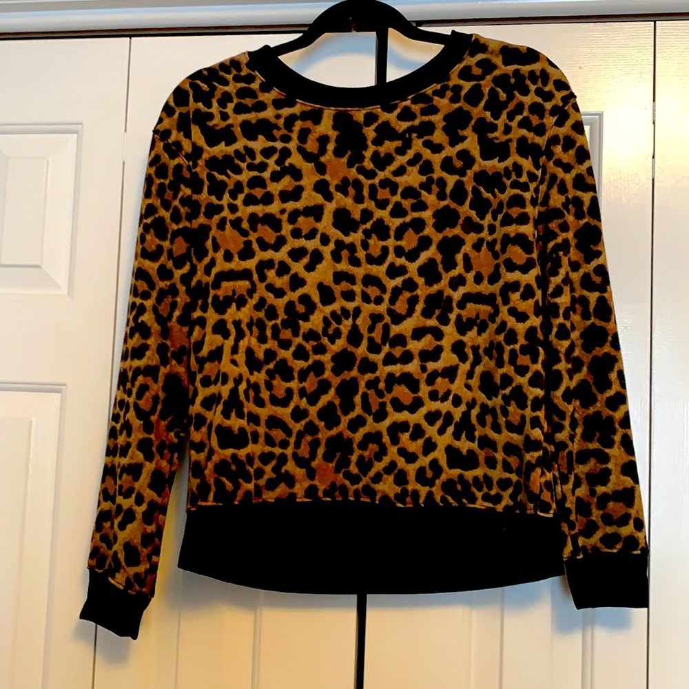 Cheetah print top!